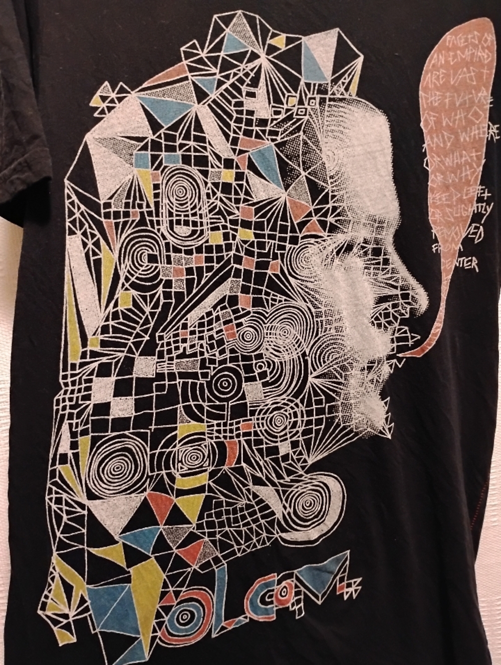 Volcom Visiting Artist  Graphic T-shirt Black Tall Size S